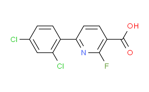 AM81852 | 1361478-41-2 | 6-(2,4-Dichlorophenyl)-2-fluoronicotinic acid
