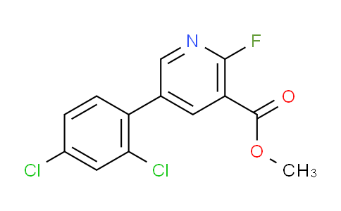 AM81862 | 1361837-48-0 | Methyl 5-(2,4-dichlorophenyl)-2-fluoronicotinate