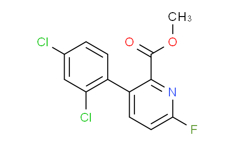 AM81868 | 1361827-08-8 | Methyl 3-(2,4-dichlorophenyl)-6-fluoropicolinate