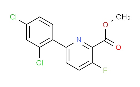 AM81870 | 1361817-05-1 | Methyl 6-(2,4-dichlorophenyl)-3-fluoropicolinate