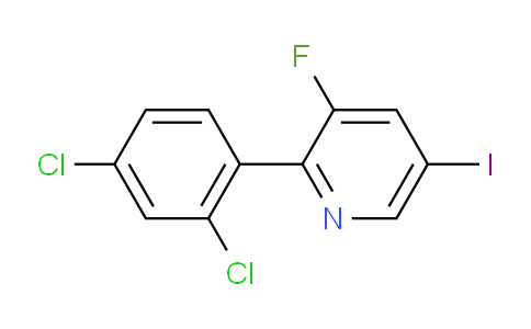 AM81875 | 1361678-76-3 | 2-(2,4-Dichlorophenyl)-3-fluoro-5-iodopyridine