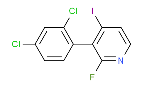 AM81877 | 1361476-68-7 | 3-(2,4-Dichlorophenyl)-2-fluoro-4-iodopyridine