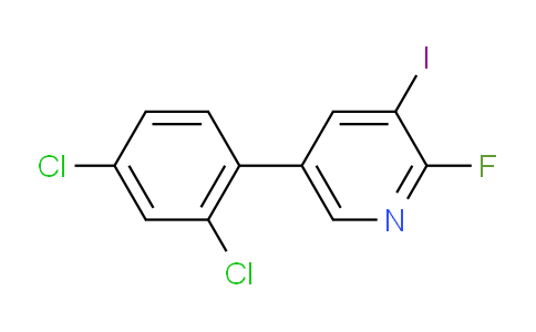 AM81878 | 1361678-82-1 | 5-(2,4-Dichlorophenyl)-2-fluoro-3-iodopyridine