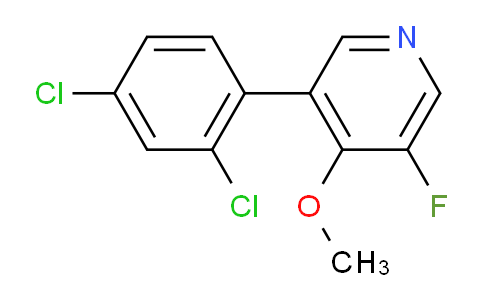 AM81879 | 1361710-96-4 | 3-(2,4-Dichlorophenyl)-5-fluoro-4-methoxypyridine