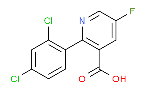 AM81890 | 1361909-61-6 | 2-(2,4-Dichlorophenyl)-5-fluoronicotinic acid