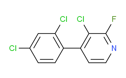 AM81896 | 1361874-92-1 | 3-Chloro-4-(2,4-dichlorophenyl)-2-fluoropyridine