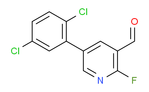 AM81923 | 1361862-40-9 | 5-(2,5-Dichlorophenyl)-2-fluoronicotinaldehyde