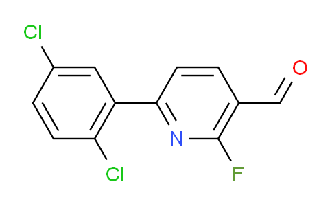 AM81931 | 1361862-77-2 | 6-(2,5-Dichlorophenyl)-2-fluoronicotinaldehyde