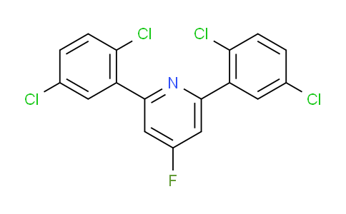 2,6-Bis(2,5-dichlorophenyl)-4-fluoropyridine