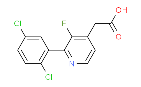 AM81949 | 1361730-57-5 | 2-(2,5-Dichlorophenyl)-3-fluoropyridine-4-acetic acid
