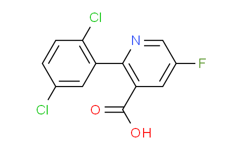 AM81952 | 1361877-38-4 | 2-(2,5-Dichlorophenyl)-5-fluoronicotinic acid