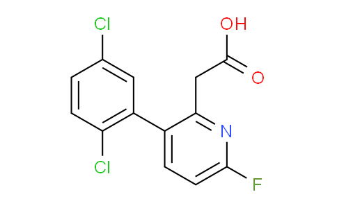 AM81953 | 1361777-76-5 | 3-(2,5-Dichlorophenyl)-6-fluoropyridine-2-acetic acid