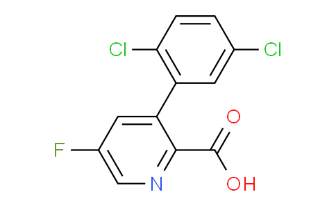 AM81956 | 1361681-26-6 | 3-(2,5-Dichlorophenyl)-5-fluoropicolinic acid