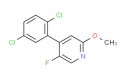 AM81959 | 1361731-28-3 | 4-(2,5-Dichlorophenyl)-5-fluoro-2-methoxypyridine
