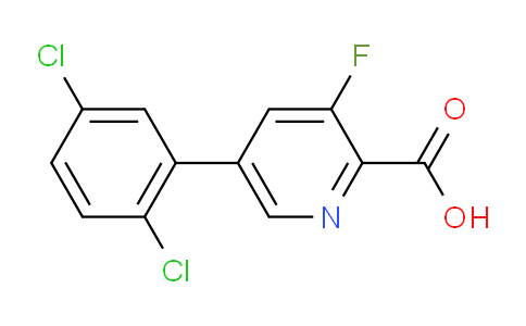 5-(2,5-Dichlorophenyl)-3-fluoropicolinic acid