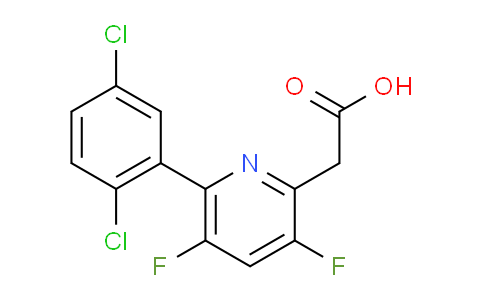 AM81966 | 1361838-42-7 | 6-(2,5-Dichlorophenyl)-3,5-difluoropyridine-2-acetic acid