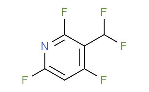 3-(Difluoromethyl)-2,4,6-trifluoropyridine