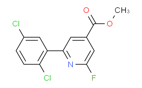 AM81974 | 1361819-33-1 | Methyl 2-(2,5-dichlorophenyl)-6-fluoroisonicotinate