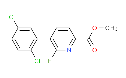 AM81977 | 1361860-77-6 | Methyl 5-(2,5-dichlorophenyl)-6-fluoropicolinate