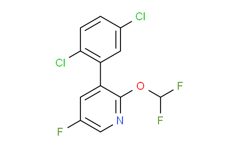 AM81984 | 1361764-65-9 | 3-(2,5-Dichlorophenyl)-2-(difluoromethoxy)-5-fluoropyridine