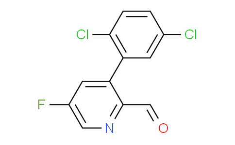 AM81996 | 1361821-96-6 | 3-(2,5-Dichlorophenyl)-5-fluoropicolinaldehyde