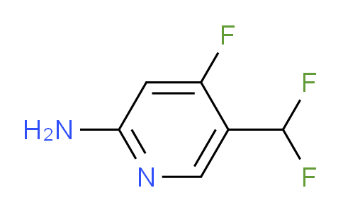 2-Amino-5-(difluoromethyl)-4-fluoropyridine