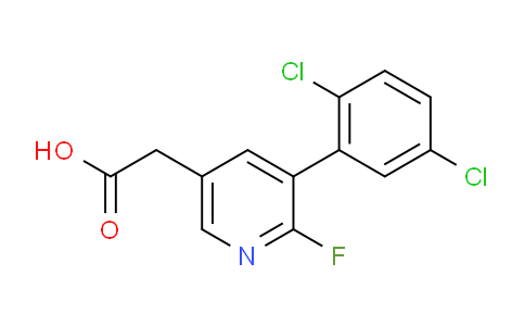 AM82012 | 1361773-54-7 | 3-(2,5-Dichlorophenyl)-2-fluoropyridine-5-acetic acid