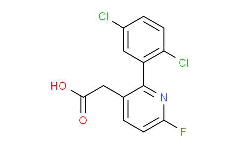 AM82019 | 1361804-17-2 | 2-(2,5-Dichlorophenyl)-6-fluoropyridine-3-acetic acid