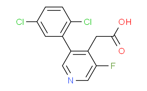 AM82022 | 1361891-10-2 | 3-(2,5-Dichlorophenyl)-5-fluoropyridine-4-acetic acid