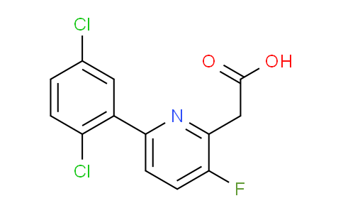 AM82024 | 1361866-30-9 | 6-(2,5-Dichlorophenyl)-3-fluoropyridine-2-acetic acid