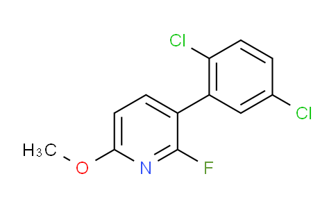 AM82029 | 1361715-17-4 | 3-(2,5-Dichlorophenyl)-2-fluoro-6-methoxypyridine