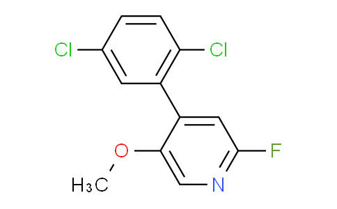 AM82032 | 1361680-90-1 | 4-(2,5-Dichlorophenyl)-2-fluoro-5-methoxypyridine