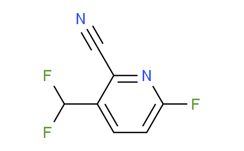 AM82042 | 1805276-65-6 | 2-Cyano-3-(difluoromethyl)-6-fluoropyridine