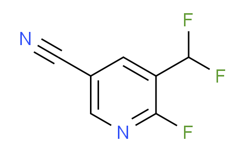 AM82053 | 1806029-20-8 | 5-Cyano-3-(difluoromethyl)-2-fluoropyridine