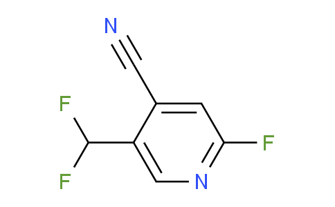 AM82061 | 1806783-12-9 | 4-Cyano-5-(difluoromethyl)-2-fluoropyridine