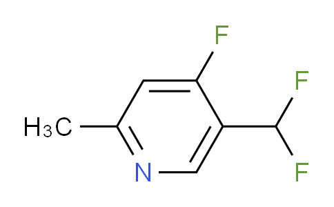 5-(Difluoromethyl)-4-fluoro-2-methylpyridine