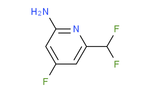 AM82080 | 1806761-98-7 | 2-Amino-6-(difluoromethyl)-4-fluoropyridine