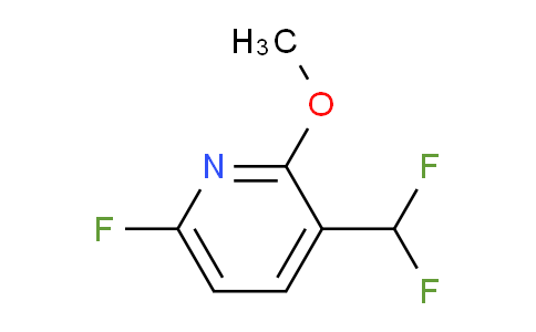 AM82104 | 1805117-87-6 | 3-(Difluoromethyl)-6-fluoro-2-methoxypyridine