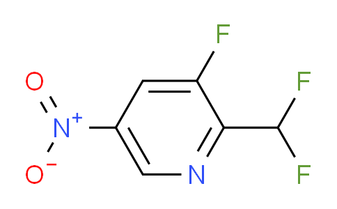 AM82106 | 1804484-70-5 | 2-(Difluoromethyl)-3-fluoro-5-nitropyridine