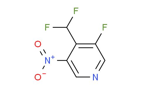 4-(Difluoromethyl)-3-fluoro-5-nitropyridine