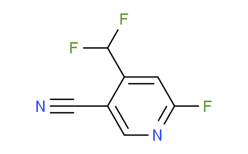 5-Cyano-4-(difluoromethyl)-2-fluoropyridine