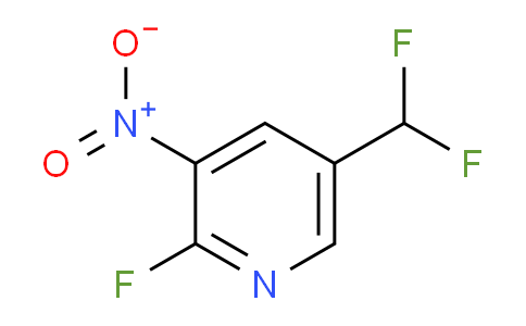 5-(Difluoromethyl)-2-fluoro-3-nitropyridine