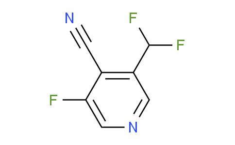 4-Cyano-3-(difluoromethyl)-5-fluoropyridine