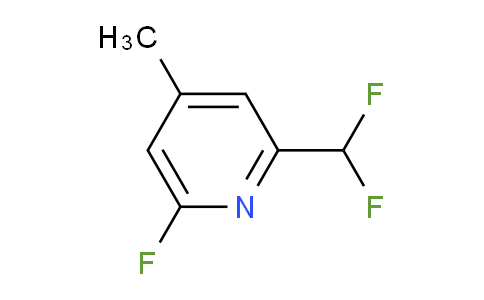 AM82129 | 1806786-27-5 | 2-(Difluoromethyl)-6-fluoro-4-methylpyridine