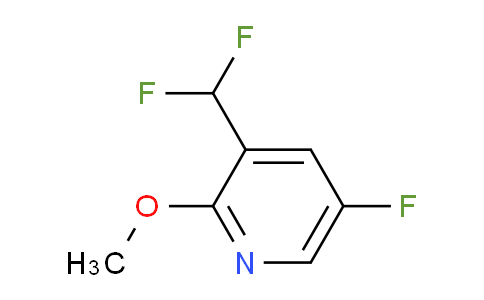 AM82151 | 1805304-69-1 | 3-(Difluoromethyl)-5-fluoro-2-methoxypyridine