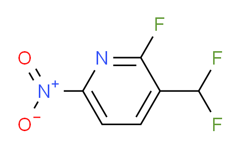 3-(Difluoromethyl)-2-fluoro-6-nitropyridine