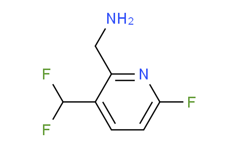 AM82178 | 1805314-26-4 | 2-(Aminomethyl)-3-(difluoromethyl)-6-fluoropyridine