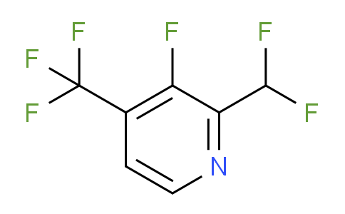 AM82191 | 1806787-44-9 | 2-(Difluoromethyl)-3-fluoro-4-(trifluoromethyl)pyridine