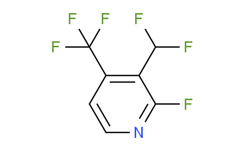 3-(Difluoromethyl)-2-fluoro-4-(trifluoromethyl)pyridine