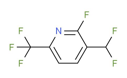 3-(Difluoromethyl)-2-fluoro-6-(trifluoromethyl)pyridine